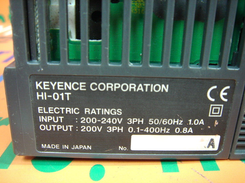 KEYENCE HI-01T HYBRID INVERTER - PLC DCS SERVO Control MOTOR POWER SUPPLY  IPC ROBOT